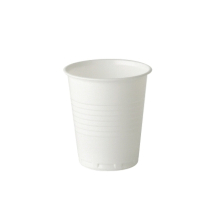 White Plastic Disposable Cups