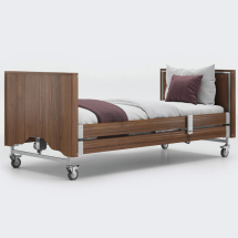 Opera® Classic Profiling Bed Enclosed With Rails - Walnut